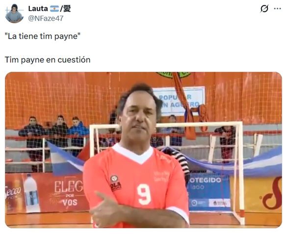 Tim Payne debutó en la Copa Mundial 2026 y estallaron los memes