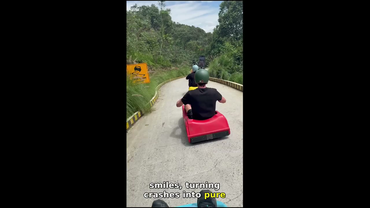 Epic cart ride chaos in Dalat!