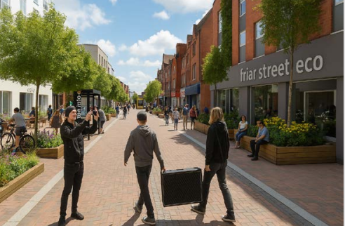 How town could look twenty years from now