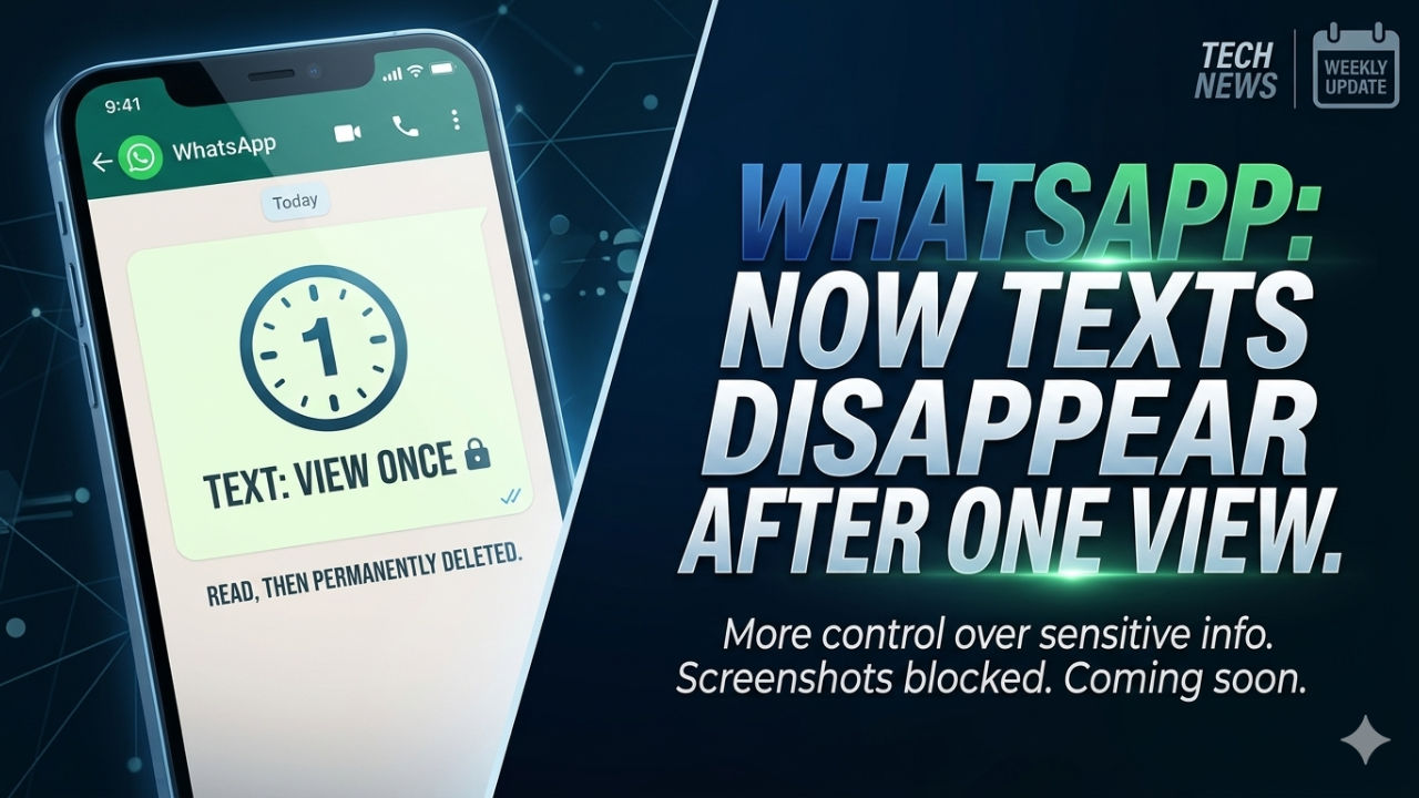 WhatsApp may soon let users send text messages that disappear after one ...