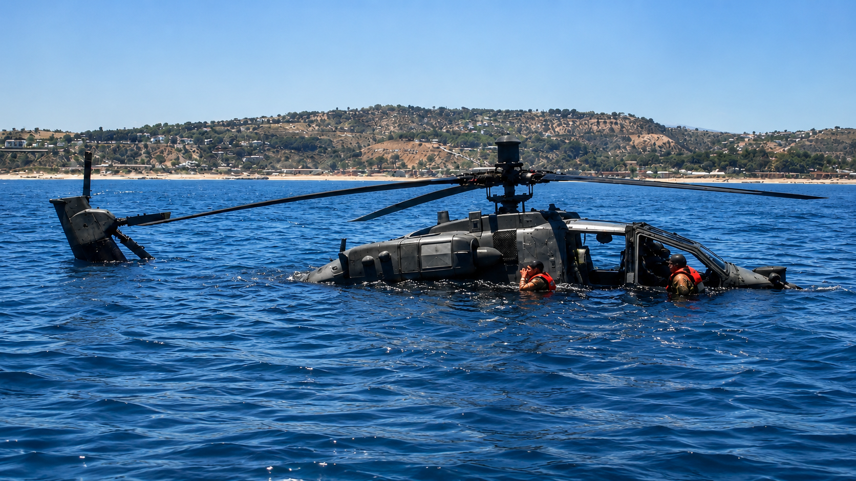 Iran schoss einen US-Apache über dem Wasser ab - so überlebten die Piloten