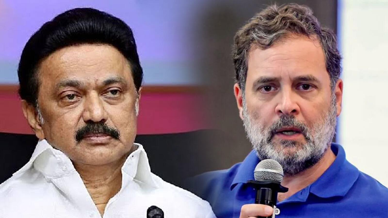 DMK editorial questions Rahul Gandhi's politics amid growing alliance ...