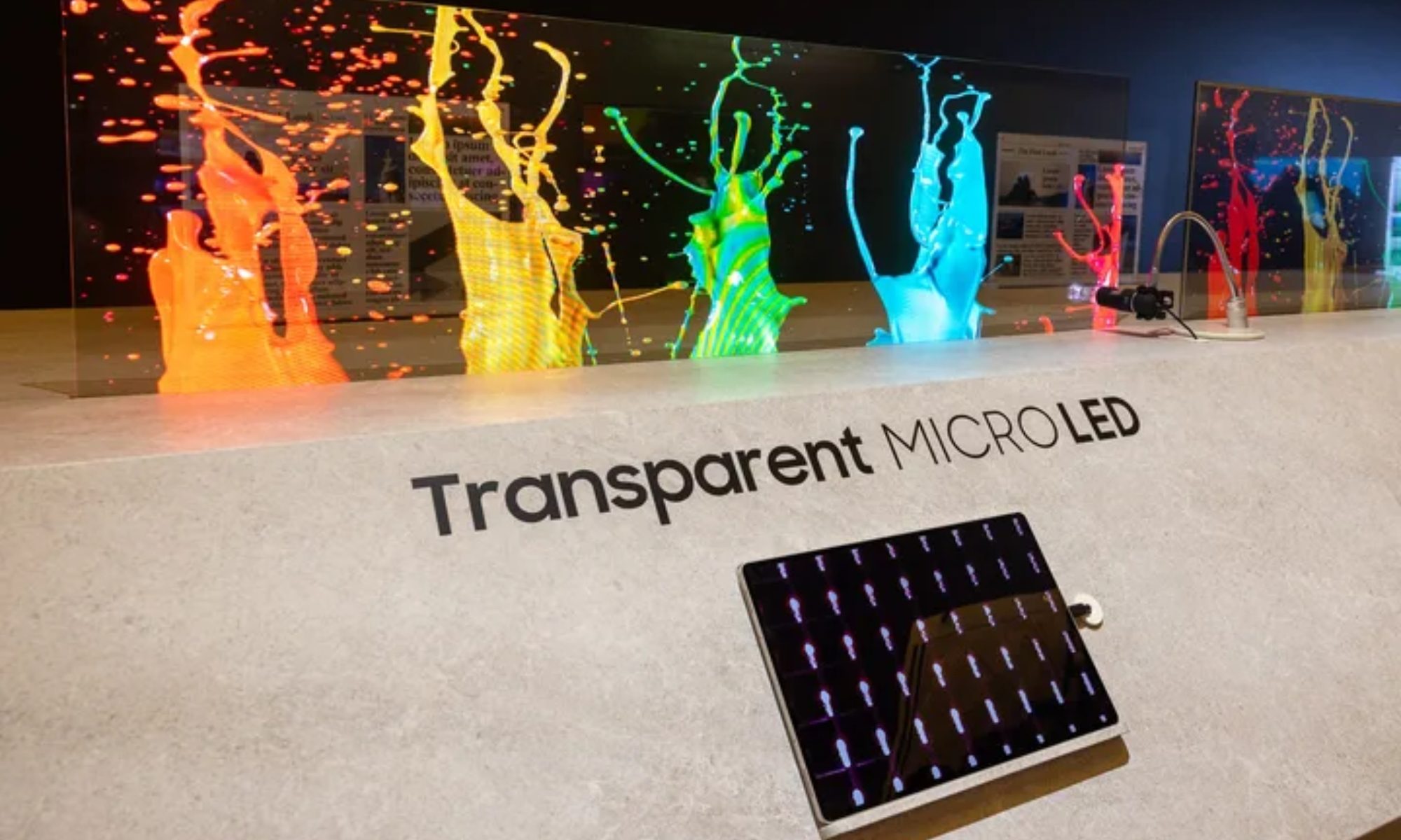 New OLED breakthrough could make the next see-through screen actually ...