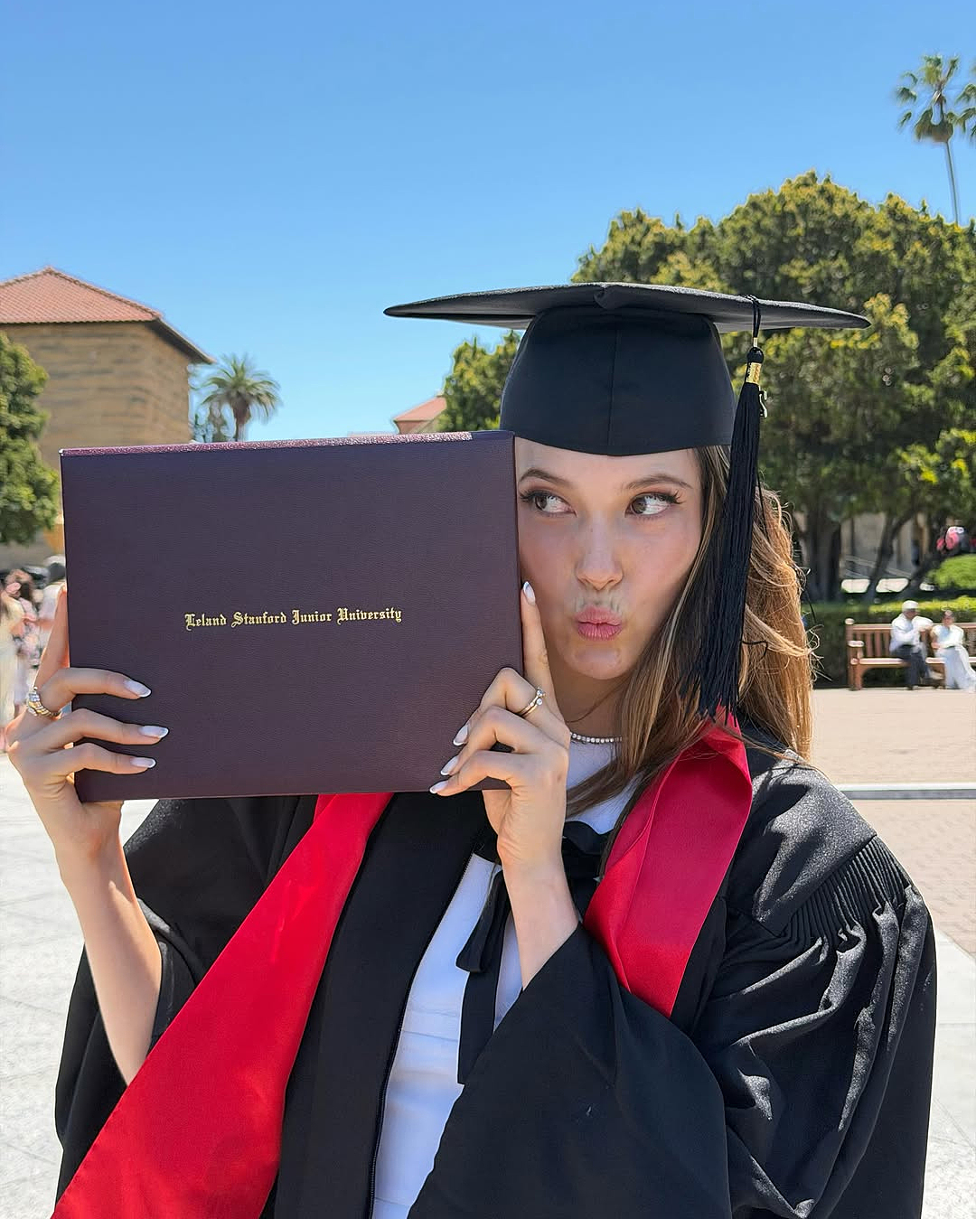 'Snow Princess' Eileen Gu graduates from Stanford University