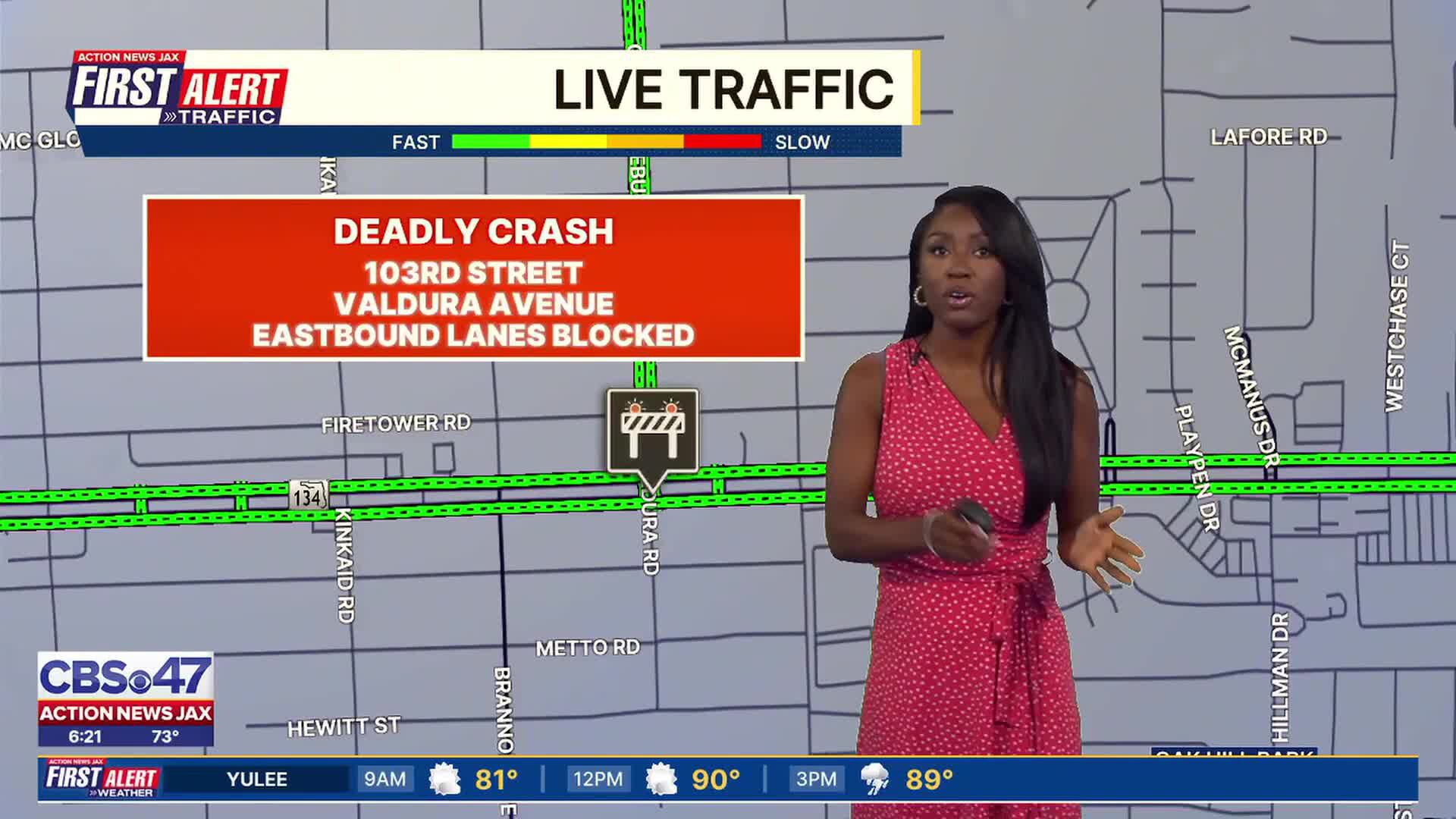Pedestrian struck by SUV, dies in Jacksonville Heights