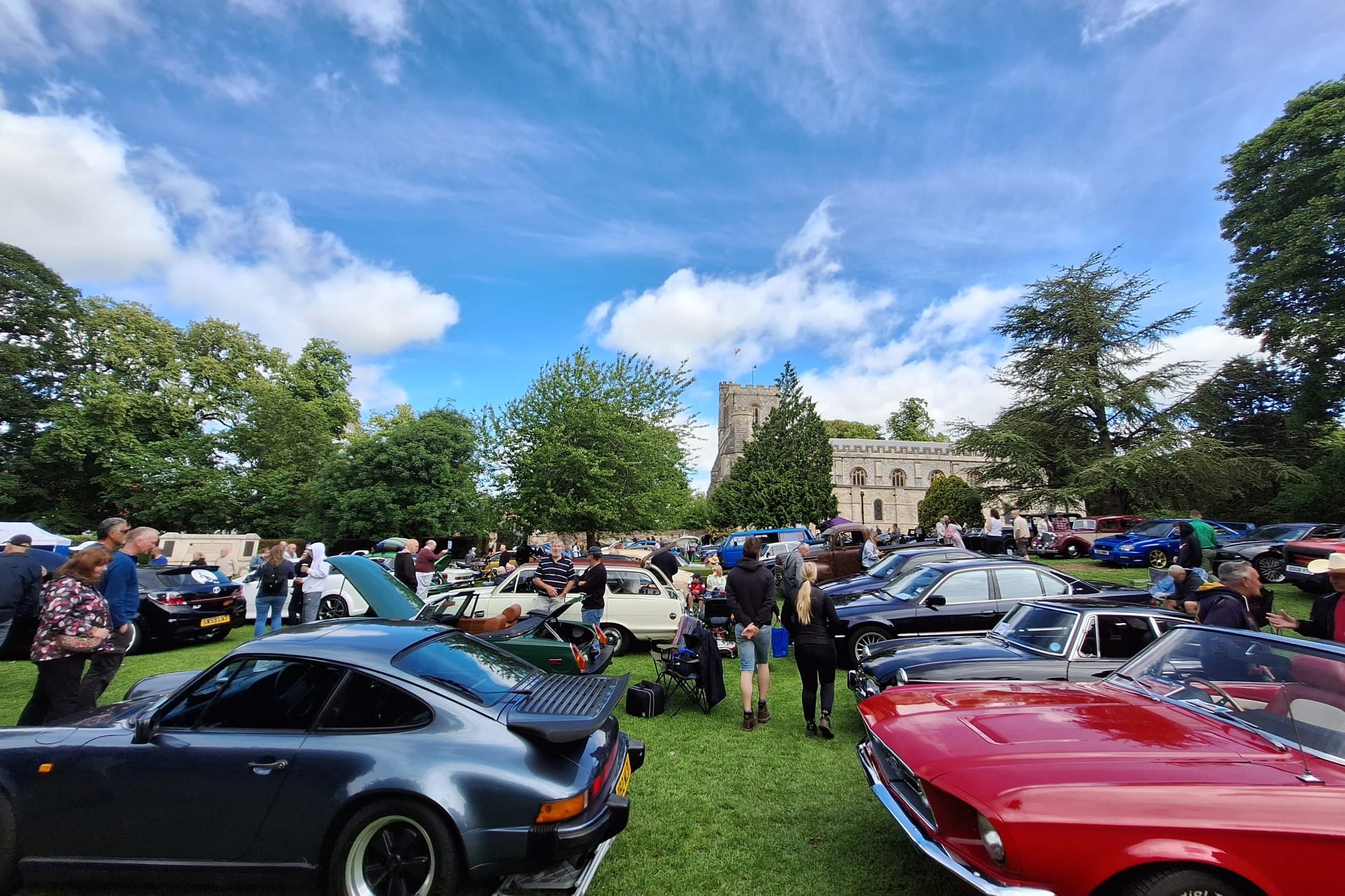 Over 6,000 people turned out for the Dunstable Classic Motor Rally