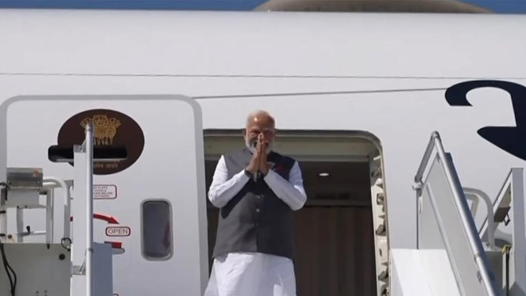 PM Modi lands in Geneva for G7 Summit after historic Slovakia visit