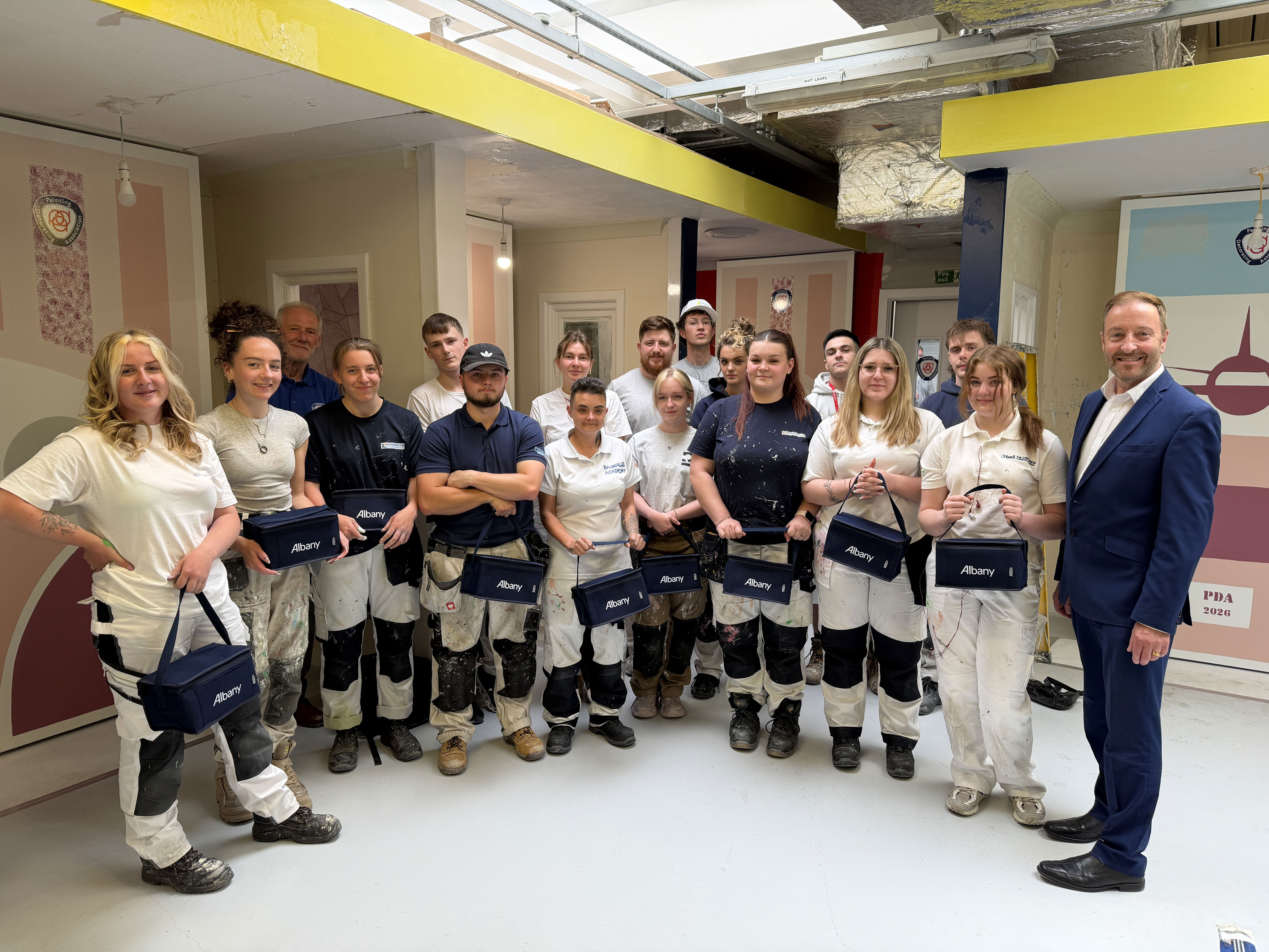 UK’s top apprentices gather for battle of the brushes at Doncaster