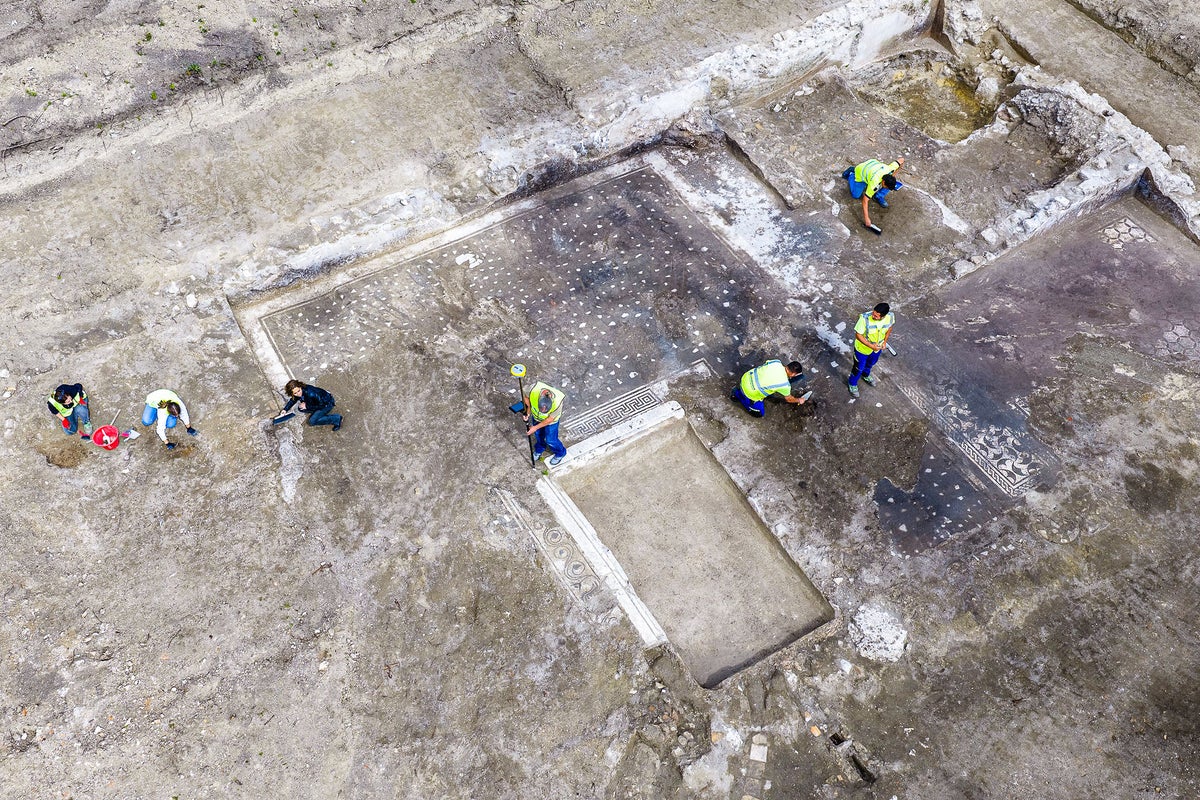Lost ancient villa visited by three emperors unearthed outside Rome