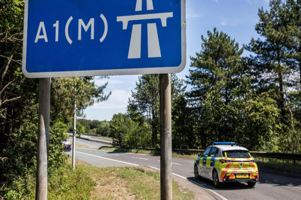 Patient treated at scene after County Durham A1(M) crash closes road ...