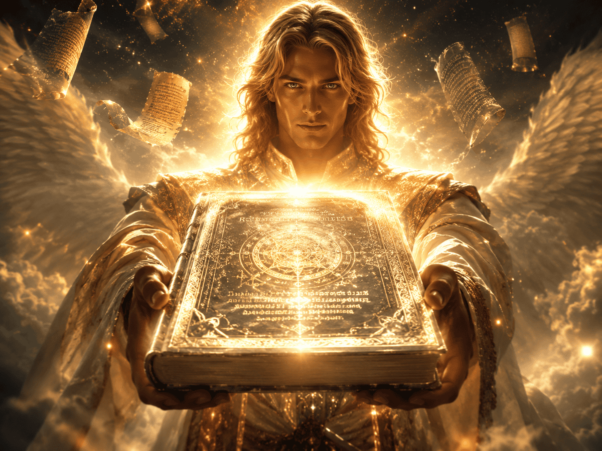 3. He Is Linked to the Famous Book of Raziel