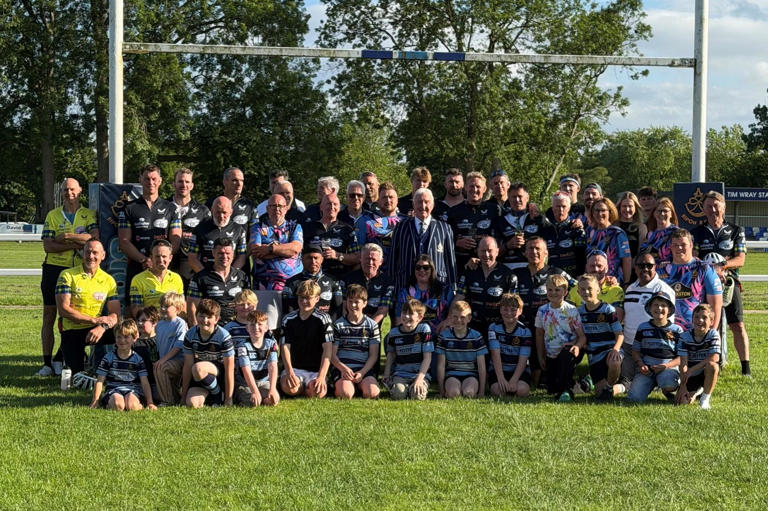 Ripon RUFC provide Lewis Moody XV cycle challenge riders with warmest ...