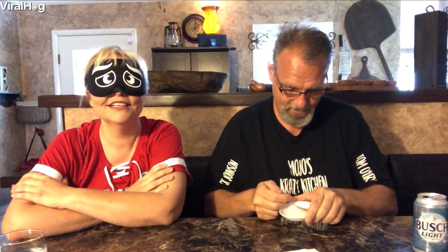 Wife bamboozled into eating a female rhino beetle