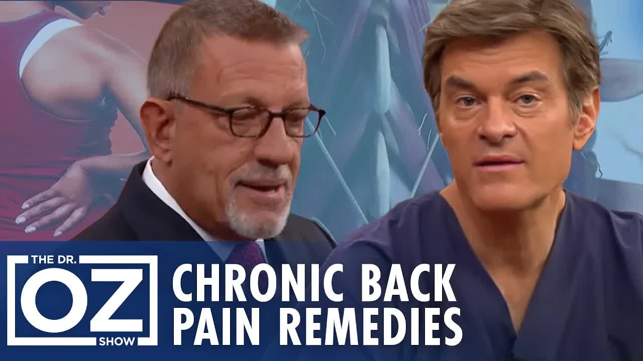 Dr. Oz reveals game-changing remedies for chronic back pain!