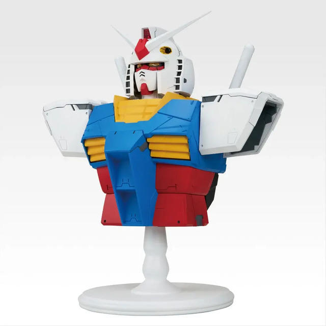 機動戦士ガンダム」新作一番くじが10月3日発売! 胸像フィギュアはじめ