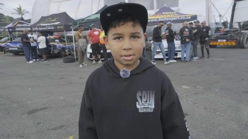 11-year-old spinner Connor February steals spotlight at Gas Motorshow ...
