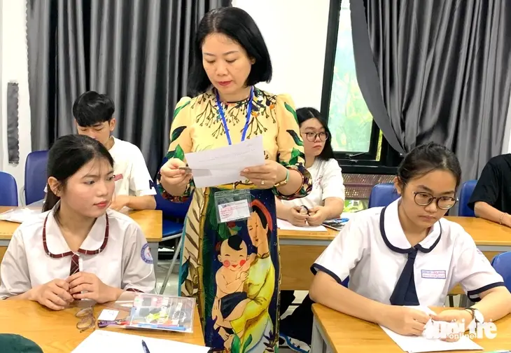 Thí sinh tham dự kỳ thi đánh giá năng lực Đại học Quốc gia TP.HCM đợt 2 năm 2026 - Ảnh: TRẦN HUỲNH