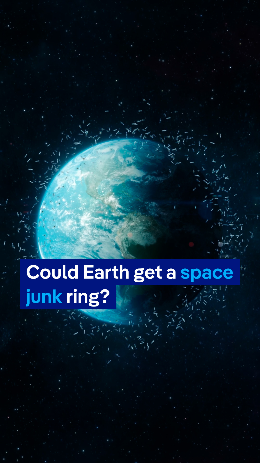 Could Earth get a space junk ring?