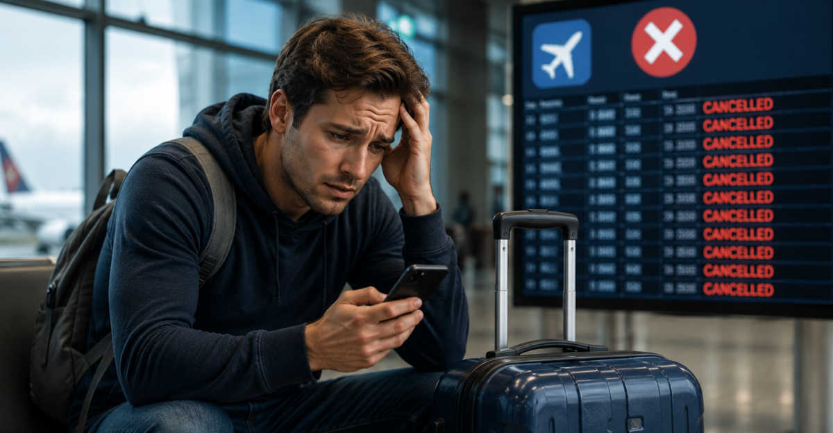 I got stranded overseas after the airline canceled my flight and ...