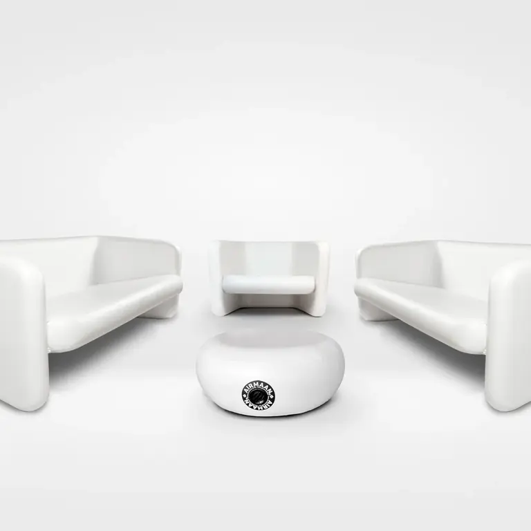 This inflatable furniture has an invisible innovation that makes it ...