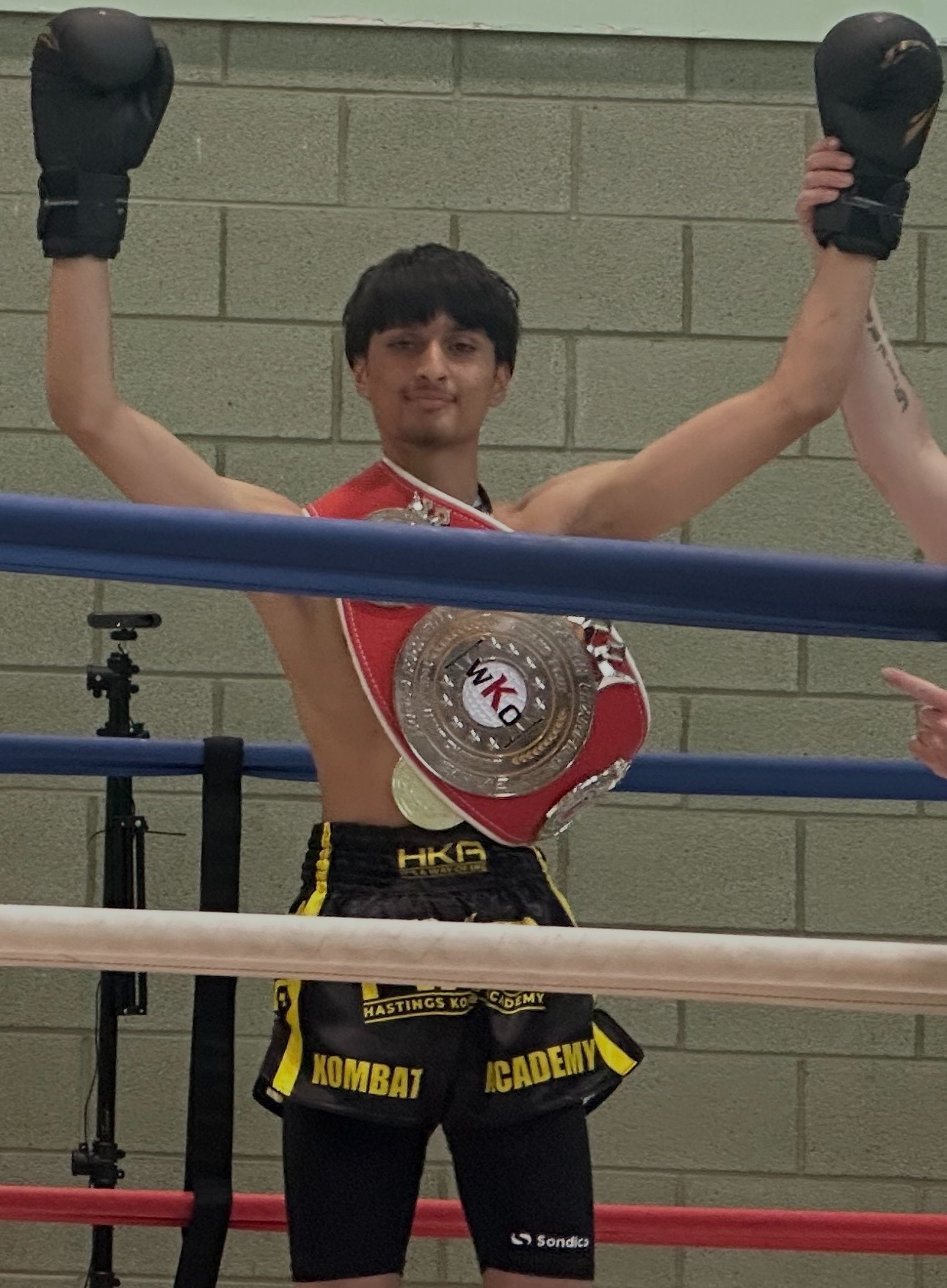 Ark Alexandra student crowned double world champion at WKO Championships