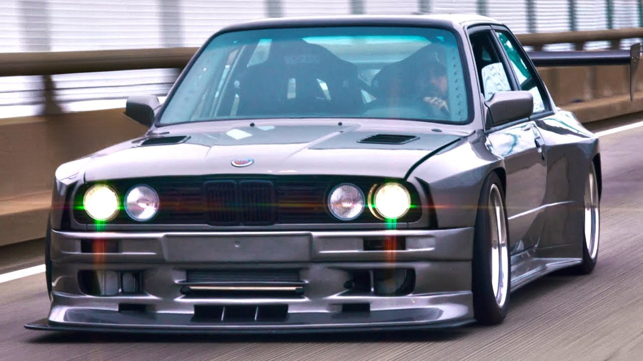 This twin turbo E30 delivers wild 1,200 HP in the streets!