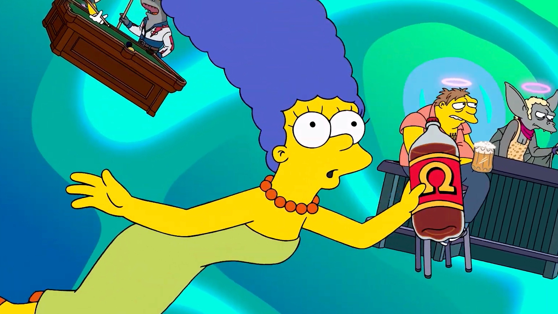 Springfield gets a new look on the Simpsons: Extreme makeover