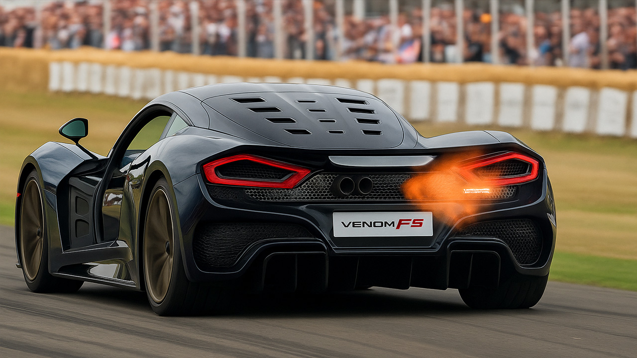 O Hennessey Venom F5 é o hipercarro mais assustador já construído