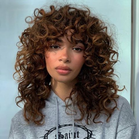 Curly Bangs