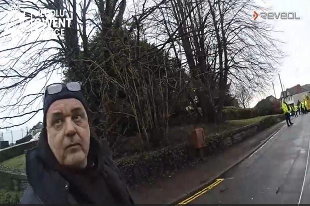 Watch - Moments after crash by driver with long-term eye condition that ...