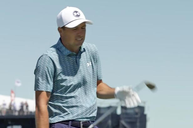 jordan spieth chewing tobacco US Open 2026: The Jordan Spieth experience is underway after almost smoking  someone in the head during range session