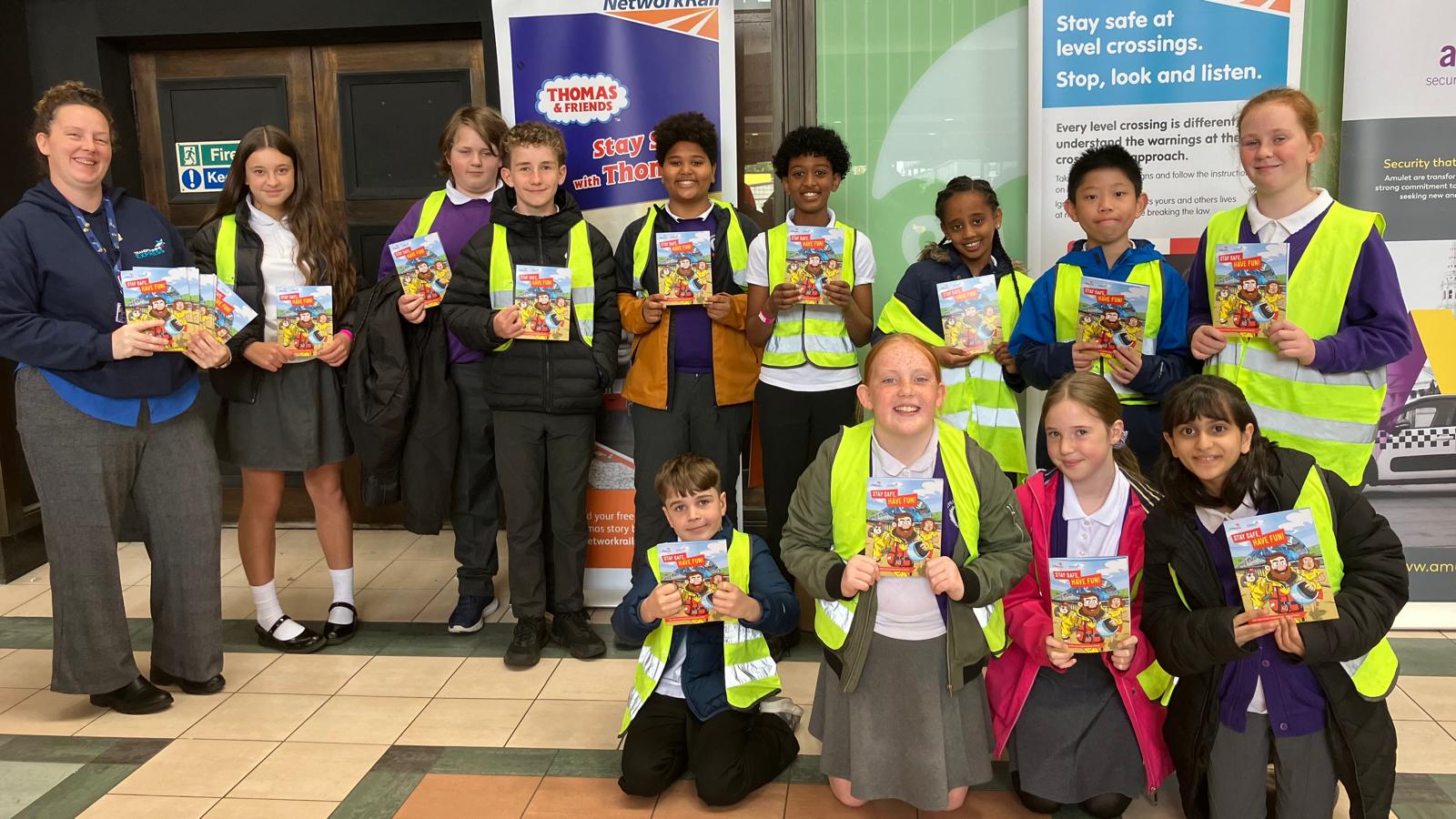 Over 1,000 children learn vital skills as part of railway safety week ...