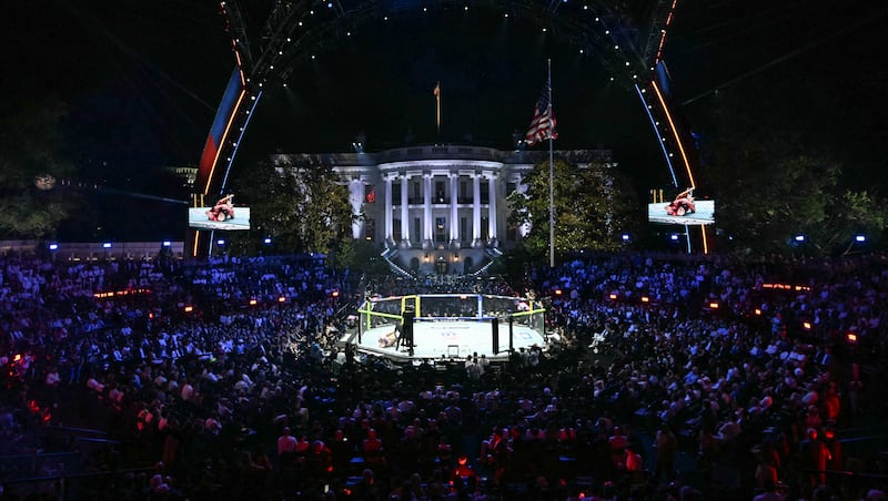FBI says it crashed plan to attack during White House UFC fight
