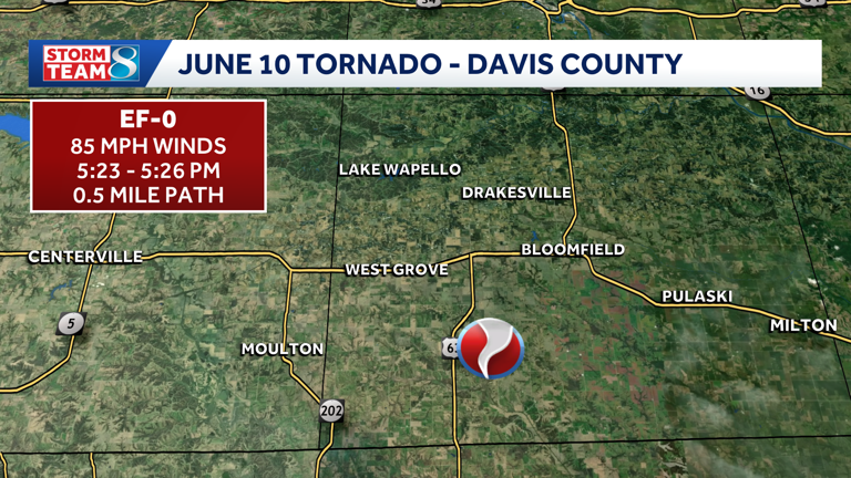 Iowa weather: National Weather Service confirms several tornadoes from ...