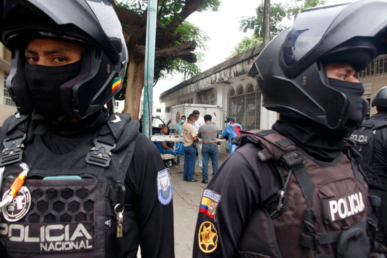 The girl was rescued in Ecuador and taken to a speccialist shelter in the capital of Quito (Picture: AFP)