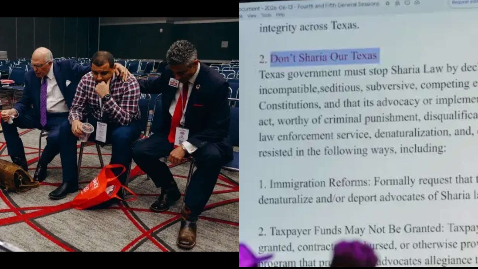 'Don't sharia our Texas': Muslim GOP members asked to leave Republican ...