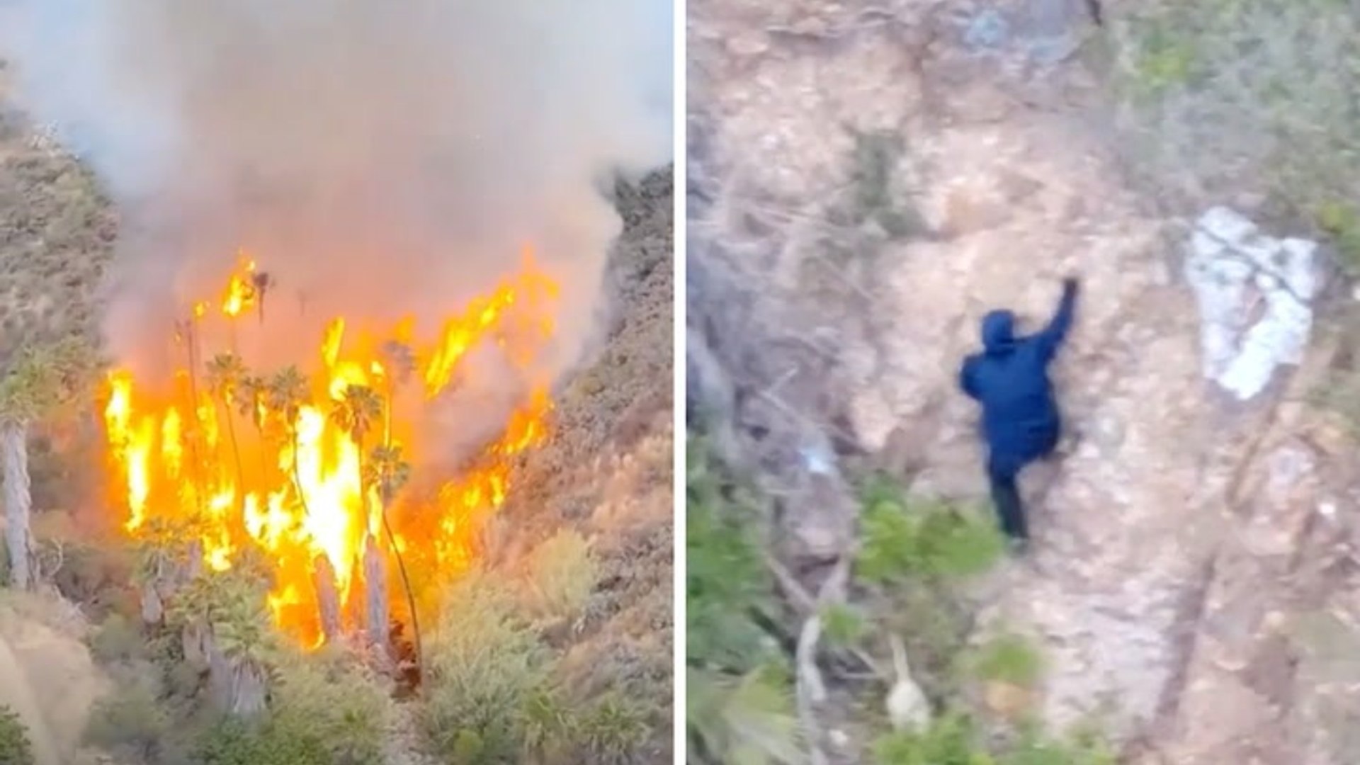 Arson suspect tracked by drone and arrested after starting wildfire in ...