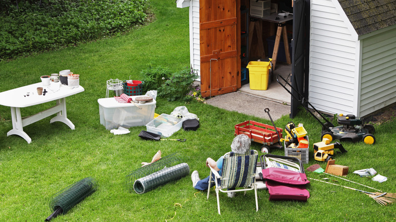 This Costco storage find is an attractive solution for outdoor clutter