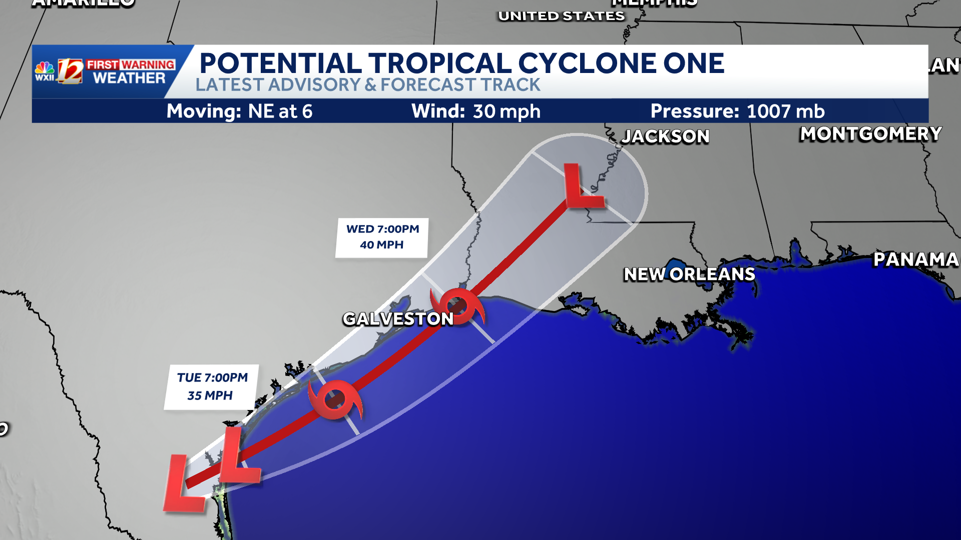 First tropical storm of the season could form near Texas | Here's what ...