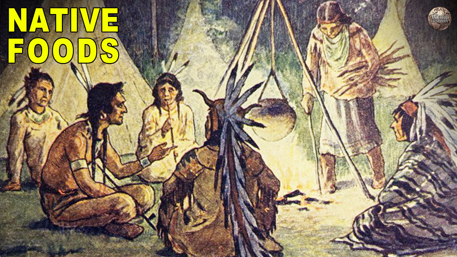 Food sources of Native American tribes during the Old West era