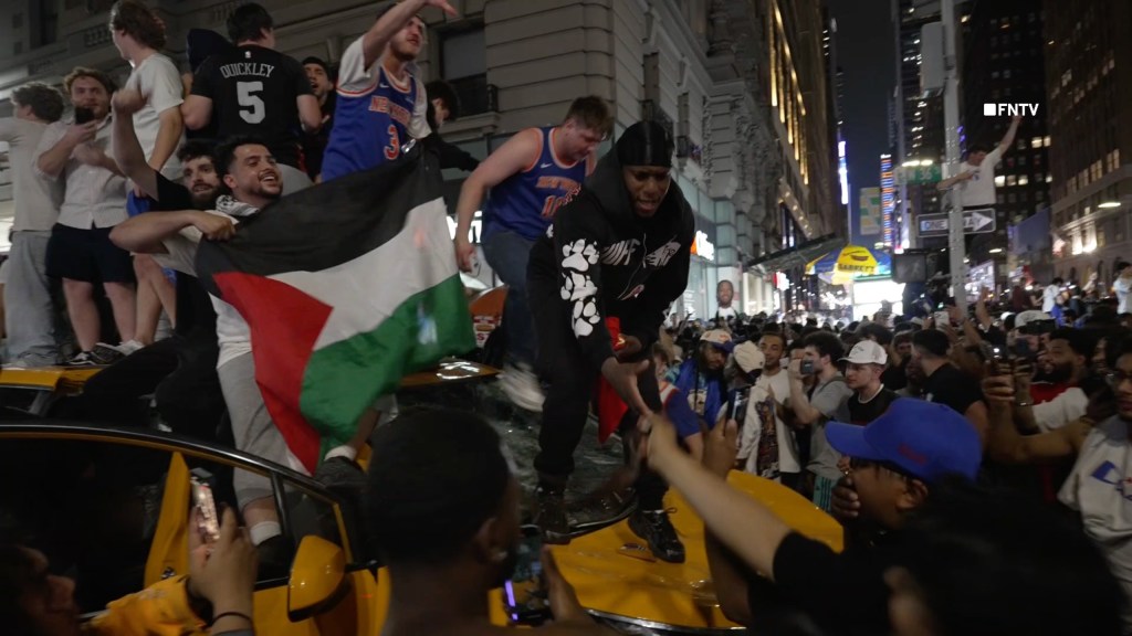 Florida man busted in mob smashing of NYC cab during Knicks celebration