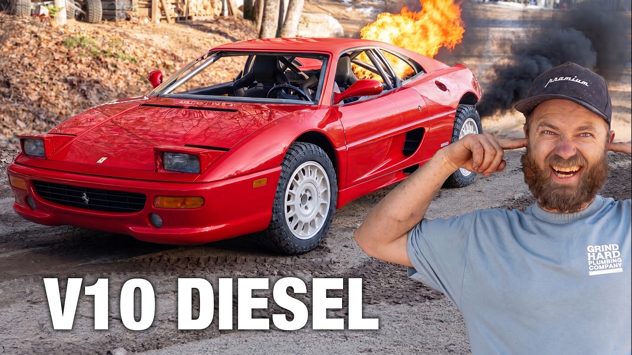 World's first diesel Ferrari makes boost!