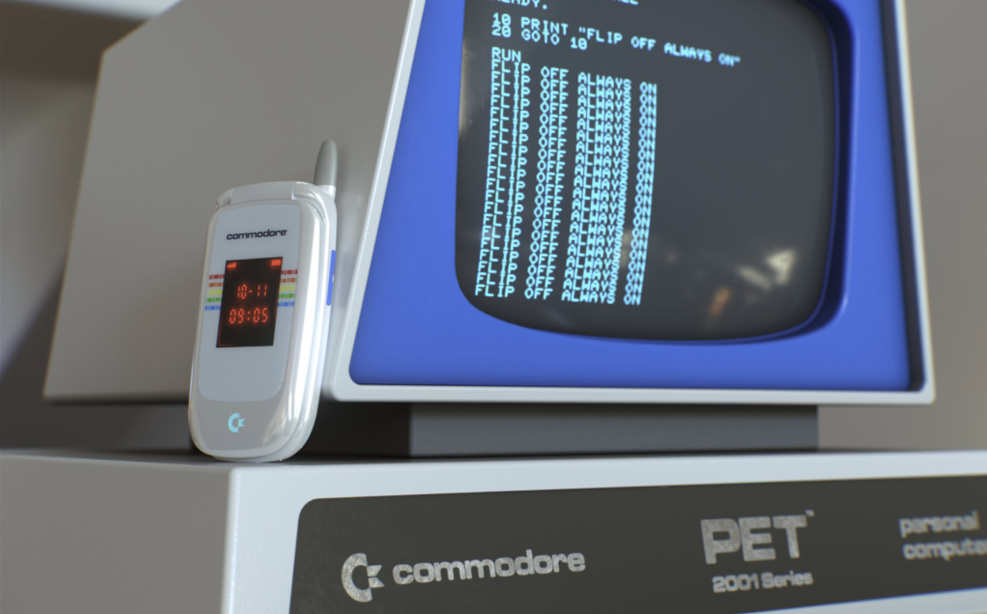Commodore is taking us all back to the early 2000s with this phone