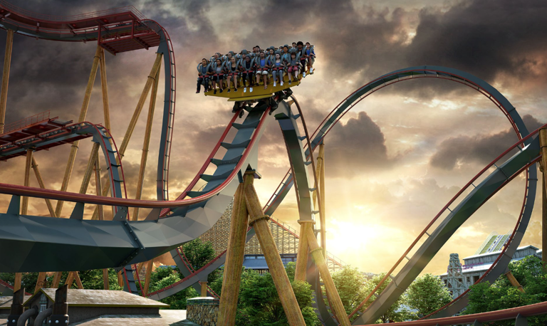 Six Flags' new record ride opens next Friday, June 26