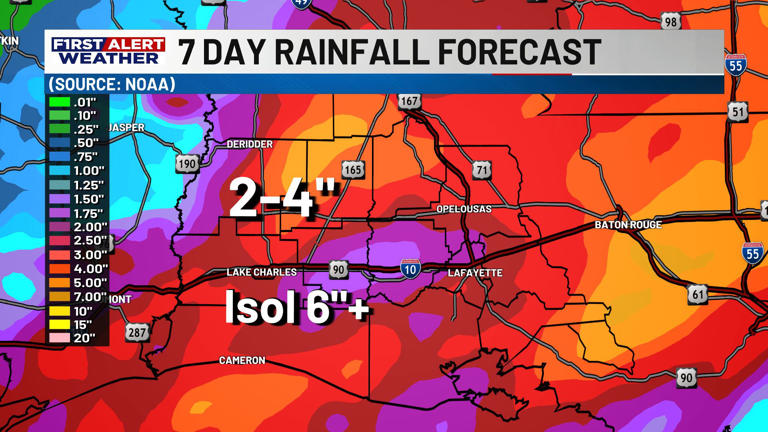 First Alert Weather Day: Flooding risk continues Wednesday as potential ...