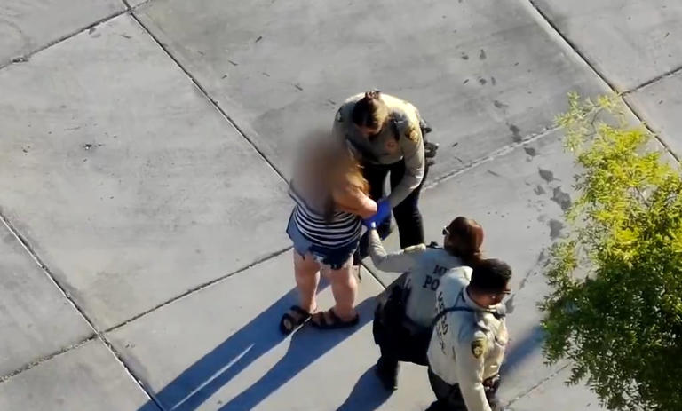 Las Vegas police drone helps arrest burglary suspect in Las Vegas