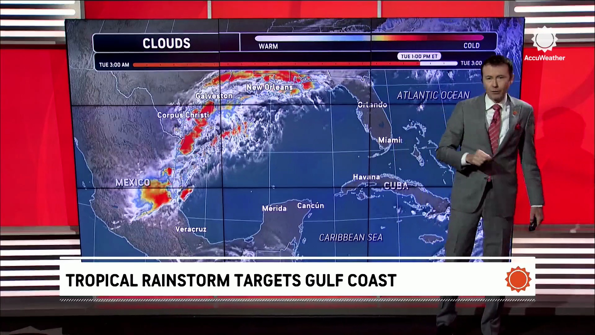 Drenching rain from tropical rainstorm to cause serious flooding on the ...
