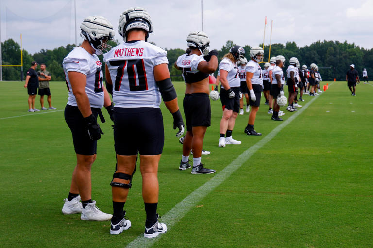 Falcons offensive line ranked among NFL's top 10 units