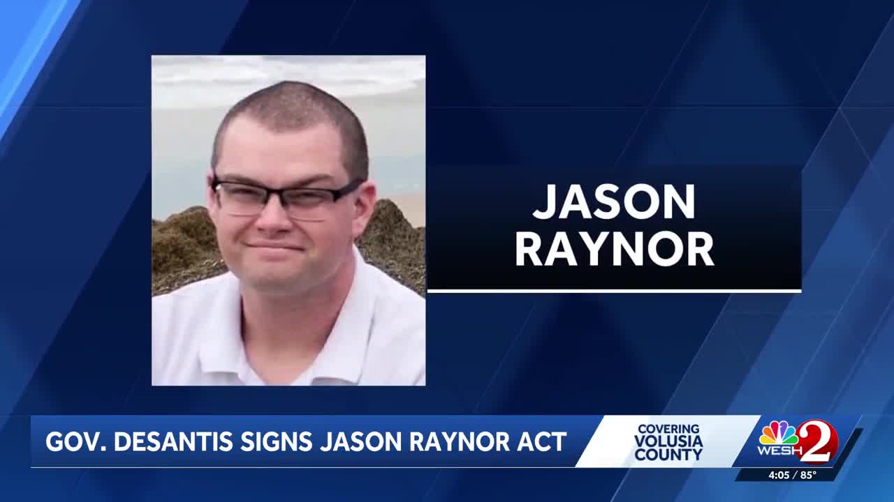 DeSantis signs Officer Jason Raynor Act into law