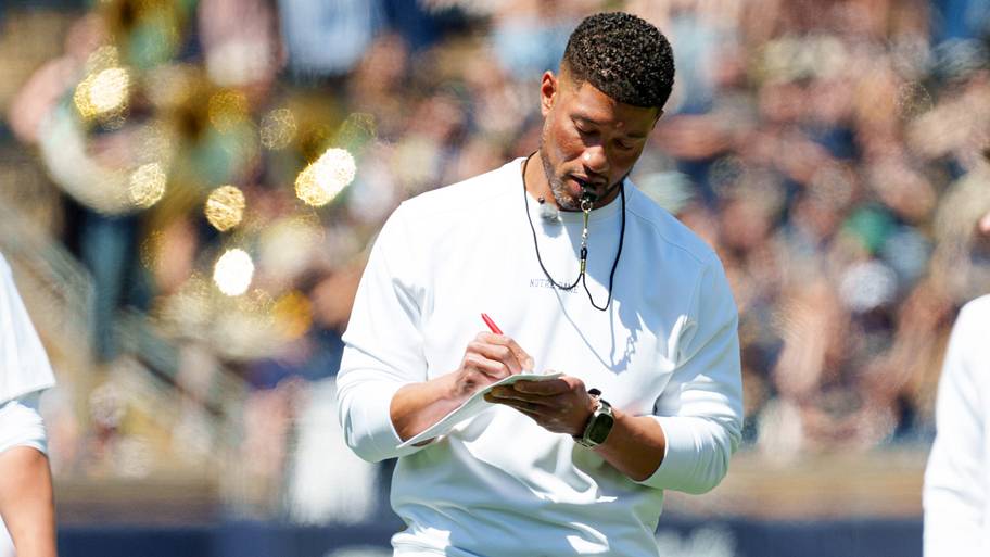 Zayden Gamble putting in 'blood, sweat and tears' to help Notre Dame ...